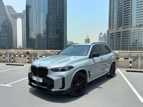 Grey BMW X5, 2024