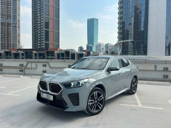 Grey BMW X2, 2026